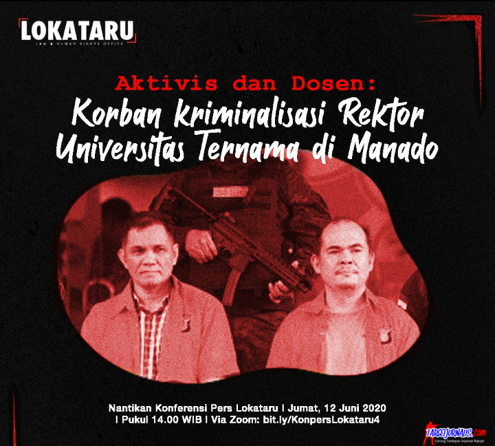 Aktivis dan Dosen Korban Kriminalisasi Rektor Universitas Ternama di Manado, Ini Paparan Peristiwanya