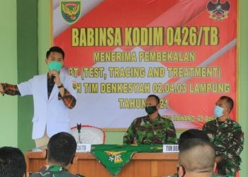 Babinsa Kodim 0426 Tulang Bawang Terima Pembekalan 3T