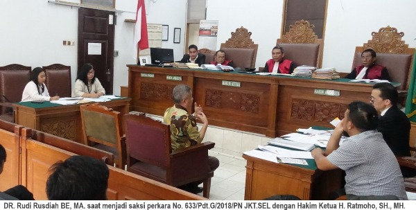 Penggugat Ketum APKOMINDO Diduga Gunakan Dokumen Palsu