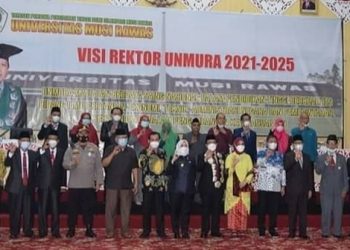 Pelantikan Rektor Universitas Mura di Hadiri Oleh Bupati Musi Rawas Hj. Ratna Machmud