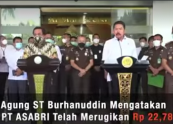 Perkara Kasus PT ASABRI, Kejaksaan Agung Pastikan Negara Rugi Rp 22,7 Triliun