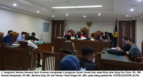 Batalkan Putusan PN, MA Hukum Suradi Gunadi 2 Tahun Penjara