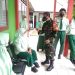 Babinsa Koramil 431-02/Muntok Monitoring Vaksinasi Tahap I bagi Pelajar MAN 1 Muntok