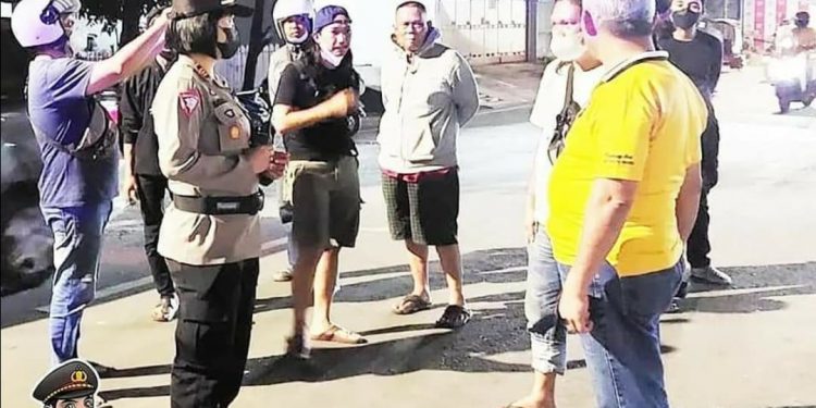 Kapolsek Mamajang, Polrestabes, Gelar Operasi Blue light