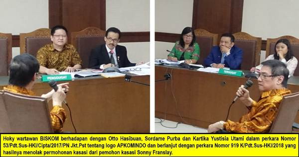 Siap Ungkap Pemalsuan Dokumen, Ketum APKOMINDO Soegiharto Serius Tantang Otto Hasibuan