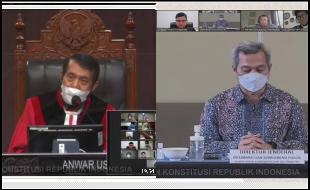 Di Sidang MK, Presiden Nyatakan Dewan Pers Adalah Fasilitator