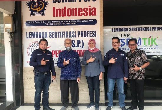 LSP Pers Indonesia Jalani Proses Asesmen Penuh oleh BNSP