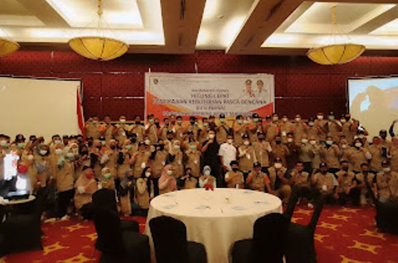 Suryadi Eviontri, Kabid Rehab Rekon BPBD Sumbar Sampaikan Program Jitu Pasna Bermanfaat