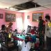 Babinsa Monitoring Vaksinasi Tahap I dan II di Desa Tempilang