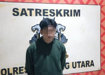 Diduga Posting Video Asusila, Terduga Pelaku MP Diamankan Unit Tipidter Sat Reskrim Polres Lampura