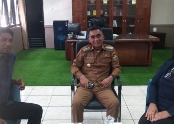 Silaturahmi Wartawan  dengan Wakil Bupati Karo Theopilus Ginting