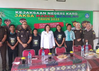 Kejaksaan Negeri Karo Sampaikan Pesan Kepada Siswa Di Gunung Sinabung,Dan Cegah Penyalahguna Narkoba