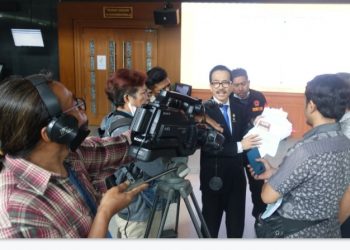 Terkait Keterangan Palsu Perkara APKOMINDO, Hakim Sarankan Buat LP