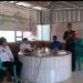 Babinsa Koramil 431-02/Mentok Hadiri Giat Musyawarah Recofusing APBDes 2023 Desa Simpang Tiga