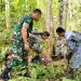Dukung Usaha Ternak Madu Kelulut Bumdes Air Gantang, Babinsa Koramil 431-01/Jebus Laksanakan Monitoring