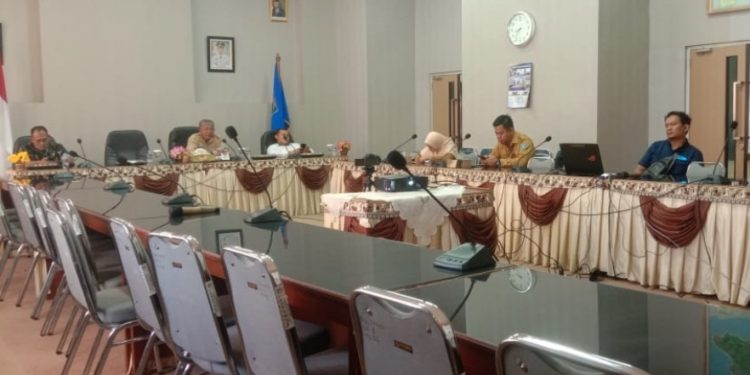 Kasdim 0431/Babar Ikuti Rapat Virtual Koordinasi Pengendalian Inflansi di Indonesia Th 2023