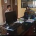 Babinsa Koramil 431-02/Mentok Komsos di Desa Binaan bersama Bhabinkamtibmas