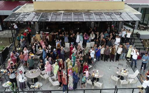 Temu Ramah dan Silahturahmi Parenting Eks Kampus 2 SMAN 1 Padang Dihadiri Kepsek, Eakepsek dan Walas