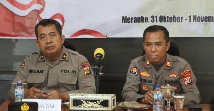 Polres Mappi dan Polres Boven Digoel Buka Kegiatan Asisten Kehumasan