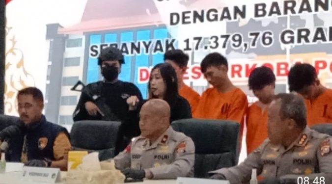 Polda Riau Berhasil Tangkap Jaringan Narkotika Internasional