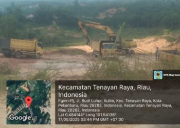 Lingkungan Dirusak, Kegiatan Galian C diduga ILEGAL di Tenayan Raya Disorot Aktifis Lingkungan