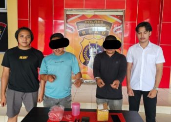 TIM Mata Elang Satres Narkoba Polres Kuansing Ungkap 2 Kasus Peredaran Narkotika Jenis Shabu