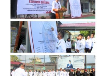 Lapas Bangkinang Serukan Perang Total, Zero Narkoba dan Handphone ILEGAL Jadi Komitmen Bersama
