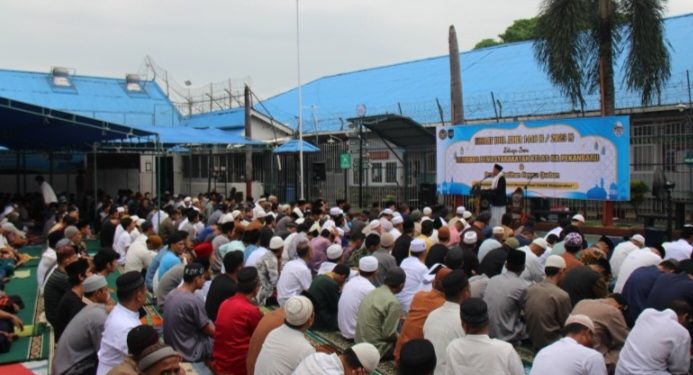 Moment Penuh Makna Perayaan Idul Adha di Lapas Pekanbaru