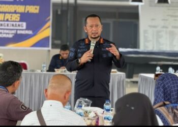 Kalapas Alexander Lisman Putra Gelar Coffe Morning dan Sarapan Bersama Insan Pers